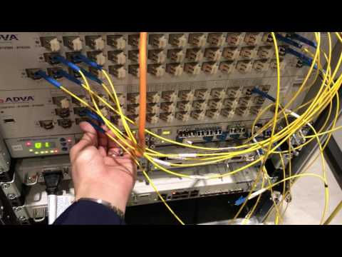 ADVA's wavelength-agnostic WDM demo