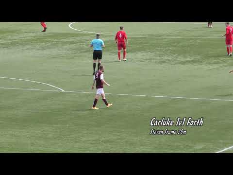 Carluke Rovers 2v2 Forth Wanderers 12.6.21