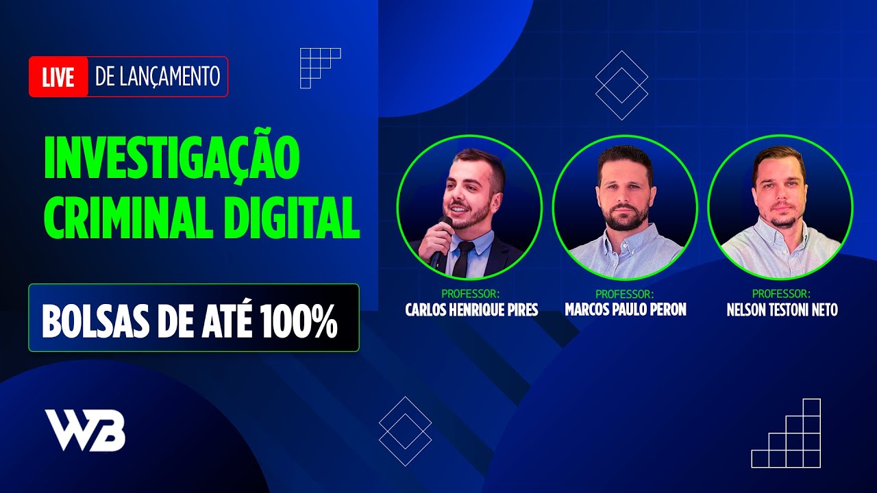 LANÇAMENTO - Curso Investigação Criminal Digital !