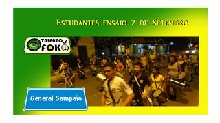 preview picture of video 'Talento em Foko Desfile BATERIA ESTUDANTIL em GENERAL SAMPAIO'