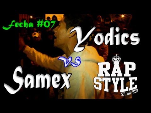 YODICS vs SAMEX -8vos- 1ra Liga Rapstyle (Fecha 07) 2017