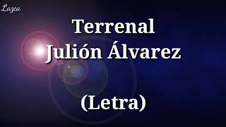 Terrenal-Julión Álvarez(Letra)