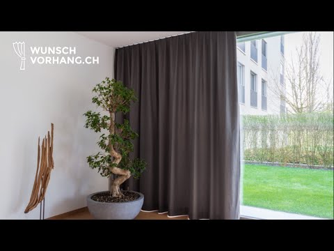 Verdunkelungsvorhang Sinus von wunschvorhang.ch