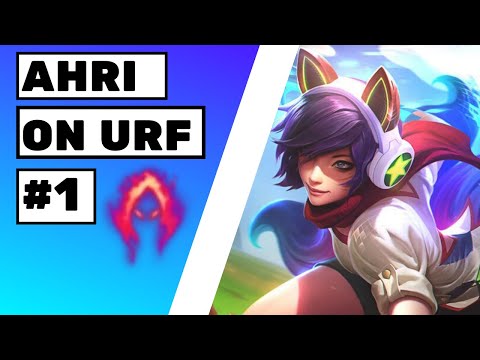 Everybody using Dark Harvest - Ahri on URF #1 (Full Gameplay)