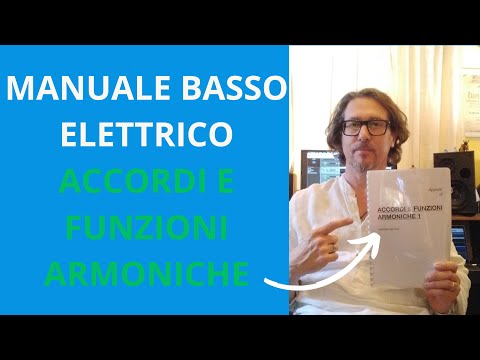 manuale di basso elettrico -accordi e funzioni armoniche