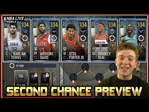 PLAYOFFS 2019 SECOND CHANCE CAMPAIGN PREVIEW! | NBA LIVE MOBILE 19 S3 SECOND CHANCE PROMO Video