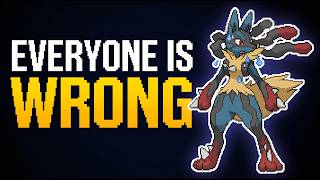 a presentation about mega lucario!