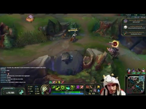 Cowsep as Master Yi (Strength of the Ages Mastery) vs Nidalee Jungle Patch 6.3 NA Ranked Diamond