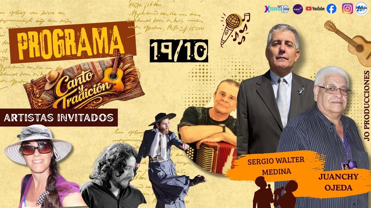 Canto y Tradición: Carlos Toro, Néstor Frías y Juan Cruz Palacios en una nueva edición