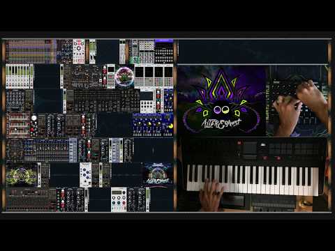VCV Rack Live Jam - Binaural Beats - Gamma Waves 40hz