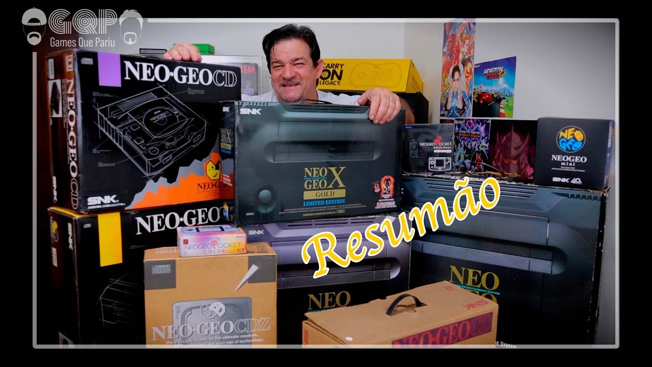 Resumão NEO GEO, modelos, diferenças e tudo que você precisa saber e tinha medo de perguntar.