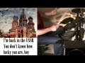 Beatles - Back in the USSR with lyrics (drum ...