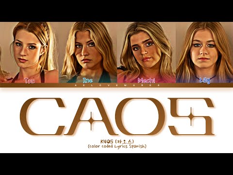 K4OS (카오스) - 'CAOS' - Lyrics [Color Coded Lyrics spanish]