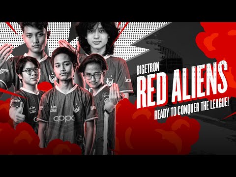 RED ALIENS READY TO CONQUER PMPL S4 - PUBG Mobile Indonesia