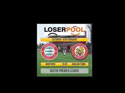 Worthing 9-1 Harlow Town