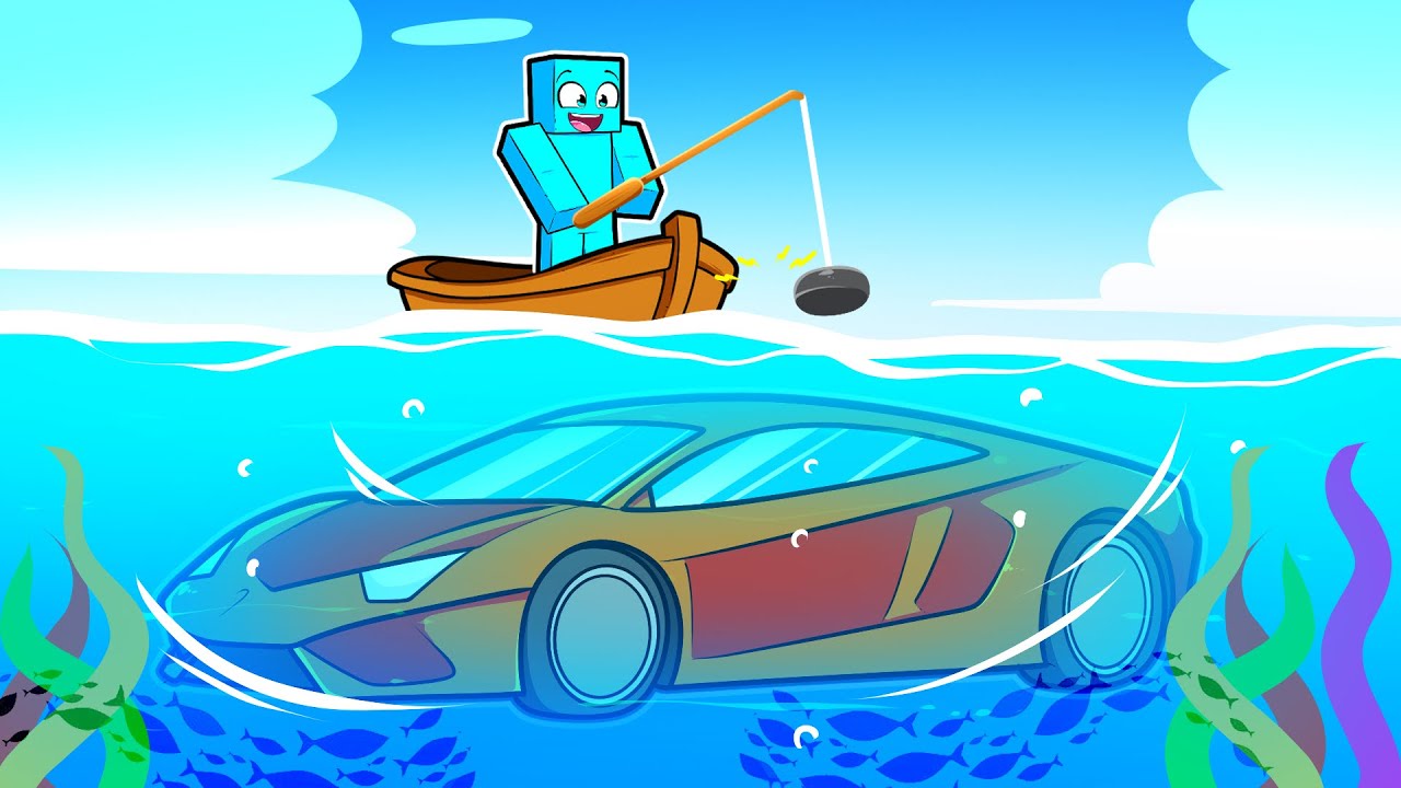 Servidor de Pesca Magnética no Minecraft!