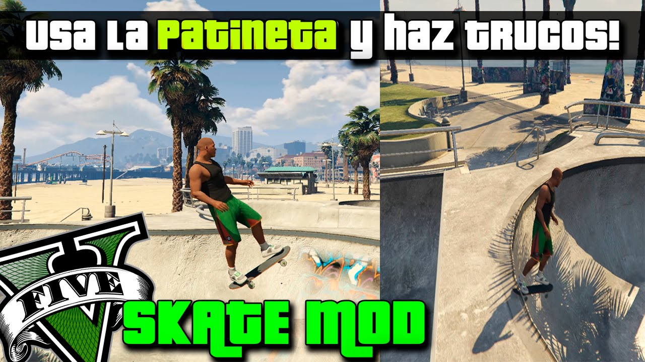 Ya puedes patinar con skate en GTA V