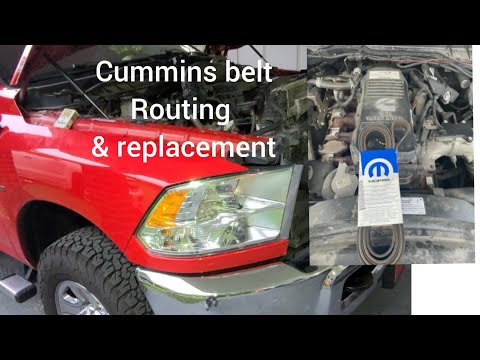 Serpentine belt 2018 Dodge Tradesman with 6.7 Cummins