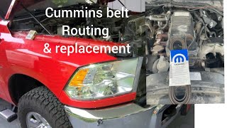 Serpentine belt 2018 Dodge Tradesman with 6.7 Cummins