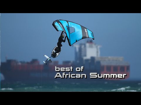 Best of South Africa Wingsurfing / Epic segment in gale winds pioneering new flight in Cape Town SA.