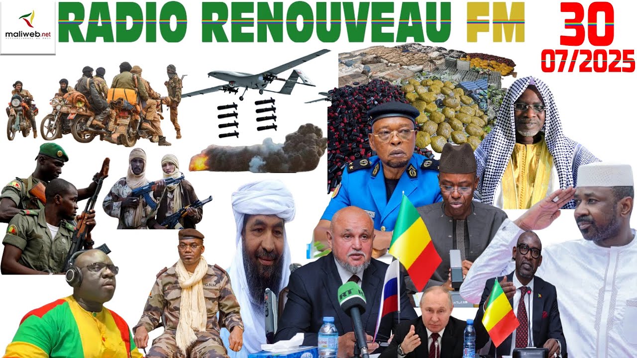 La Revue de Presse de la RADIO RENOUVEAU FM du 30 Juillet 2025