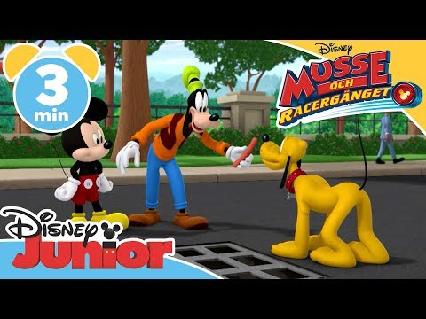 Musse och Racergänget | Långben i Paris 🇫🇷- Disney Junior Sverige