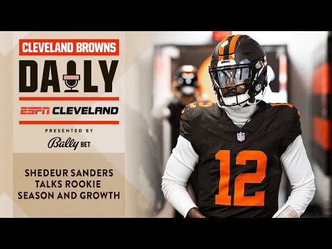 Shedeur Sanders Talks Rookie Season and Growth | Cleveland Browns Daily - 12.10.25