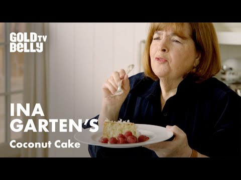 Watch Ina Garten Dish Up Her Signature Coconut Cake