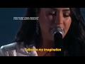 Demi Lovato - Anyone (Live at Grammy's) [Lyrics]