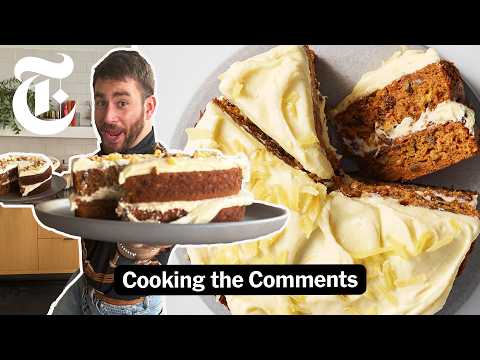 Vaughn's Secrets to Making the Perfect Carrot Cake | Cooking the Comments | NYT Cooking