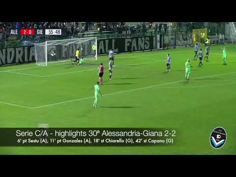 Serie C/A - highlights 30ª Alessandria-Giana 2-2