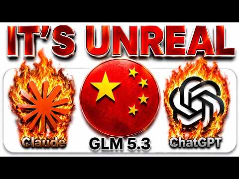Video Thumbnail: China's GLM 5.3 is INSANE! 🤯