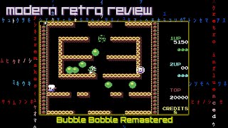 Modern Retro Review - Bubble Bobble Remastered (Commodore 64)