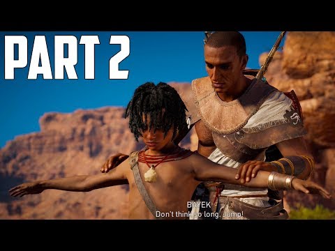 Assassin's Creed: Origins Walkthrough Gameplay Part 2 - Khemu (PS4 Pro)