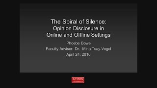 Opinion Disclosure: The Mode, the Topic, & Ego Involvement With the Topic