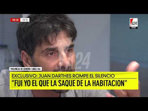 EXCLUSIVO: Juan Darthés rompe el silencio con Mauro Viale: "Yo estoy muerto"