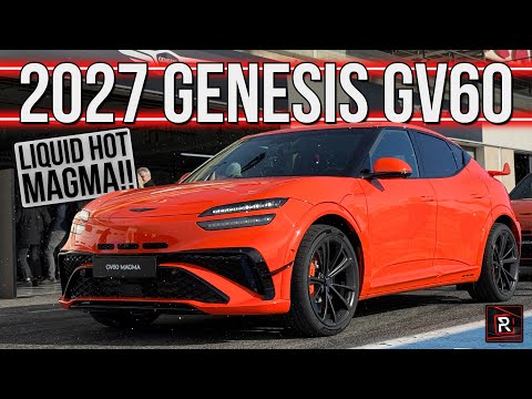 The 2027 Genesis GV60 Magma Is A Liquid Hot Evil Luxury Performance Hot Hatch From Korea