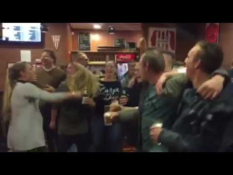 TPO en Oranje Blauw '14 vieren samen feest in de kantine!