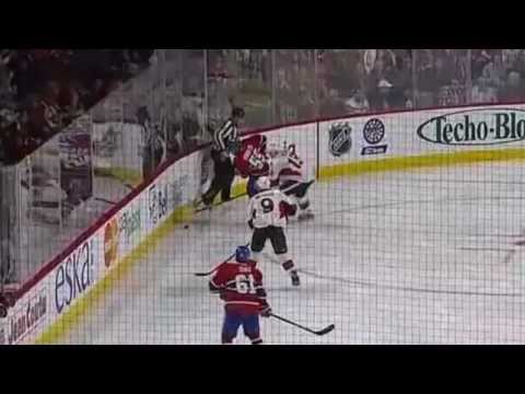 Peter Regin drills Francis Bouillon