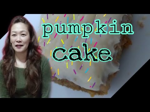Pumpkin cake