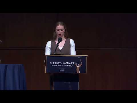 Caroline Harvey Patty Kazmaier Memorial Award Acceptance Speech | Wisconsin Women's Hockey