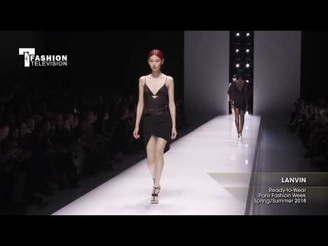 LANVIN Ready-to-Wear Paris Fashion Week Spring/Summer 2018