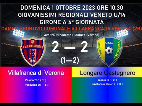 2023/10/01 Villafranca Veronese – Longare Castegnero
