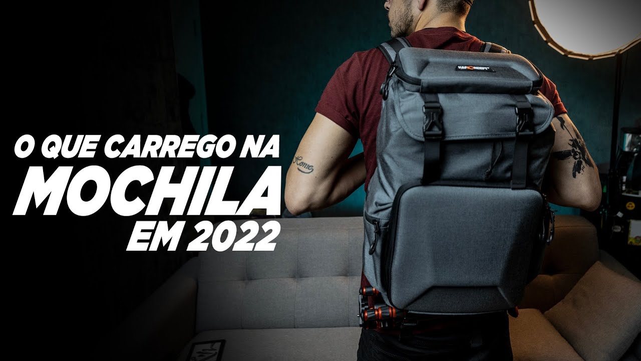 Todos os Meus EQUIPAMENTOS na Mochila K&F Concept