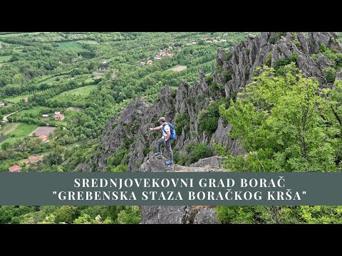 Srednjovekovni grad Borač - Grebenska staza Boračkog krša