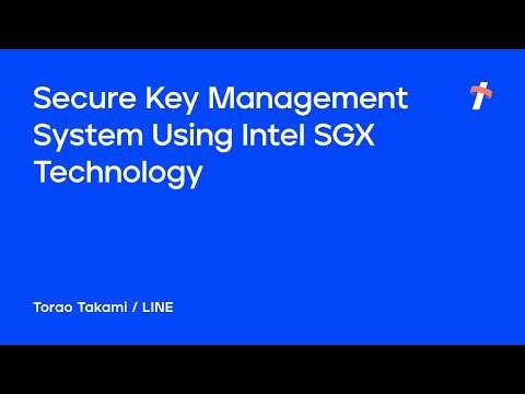 Secure Key Management System Using Intel SGX Technology -English version-