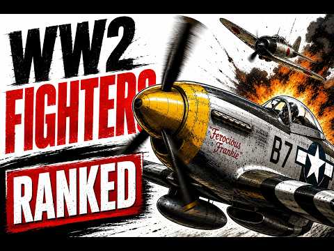 Every WW2 Fighter Ranked — From Flying Coffins To Sky Kings
