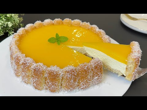 If you have Orange 🍊make this delicious cake without OVEN! VERY EASY and VERY GOOD!🤩