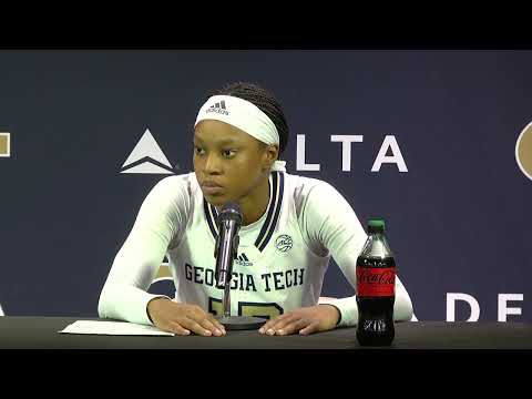 GTWBB - Bianca Jackson postgame press conference vs. Furman - Dec. 21, 2022