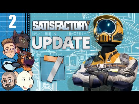 Let's Play Satisfactory Multiplayer Season 3 Part 2 - The Centripetal Force Argument